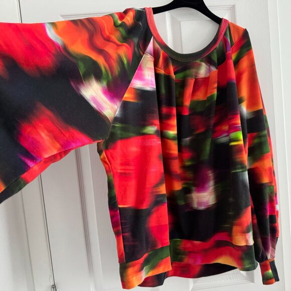 Dries Van Noten Printed Sweatshirt, Size Medium (Fits size Large) - Picture 2 of 9